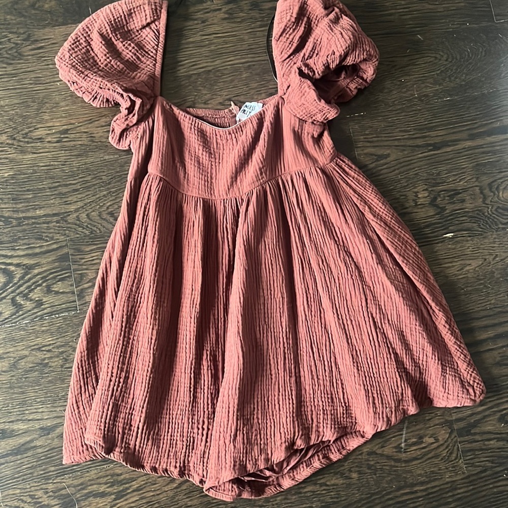 PRINCESS POLLY BROWN ROMPER